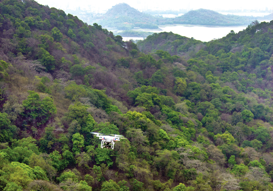 Unmanned Aerial Vehicle or drone technology is greatly enhancing wildlife monitoring, surveillance and mapping of forest areas. Wider application options of the drone are being explored.