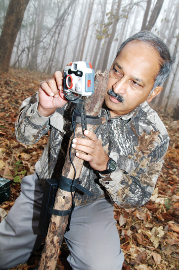 The photographic capture-recapture method can provide more accurate estimates of tiger densities in a wide array of habitats. Dr. Karanths achievement in the field of tiger monitoring becomes more significant because he has been able to involve people from all walks of life - engineers, lawyers, activists, naturalists, wildlife connoisseurs and even tribals, in the process of data collection.